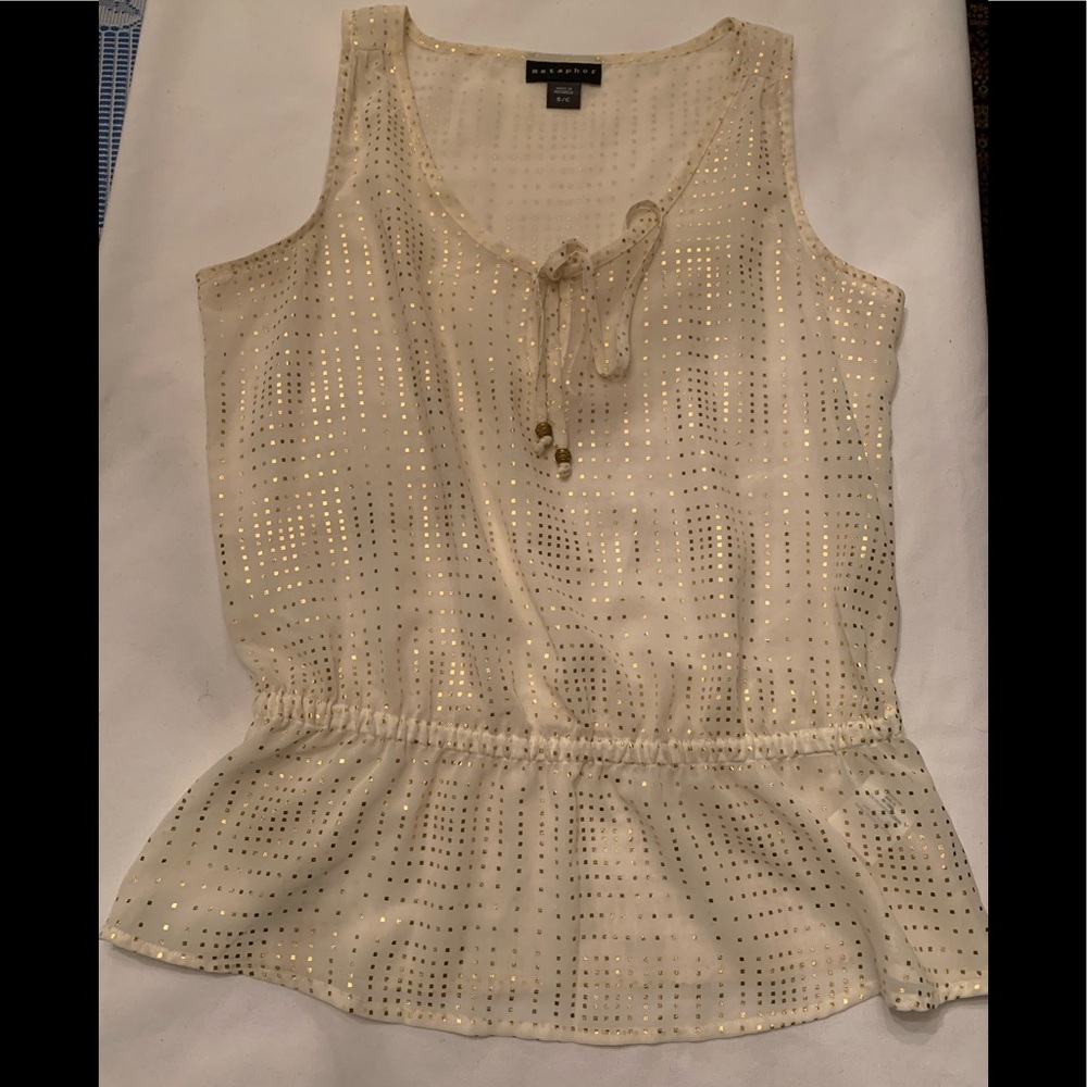 Metaphor Sleeveless Top